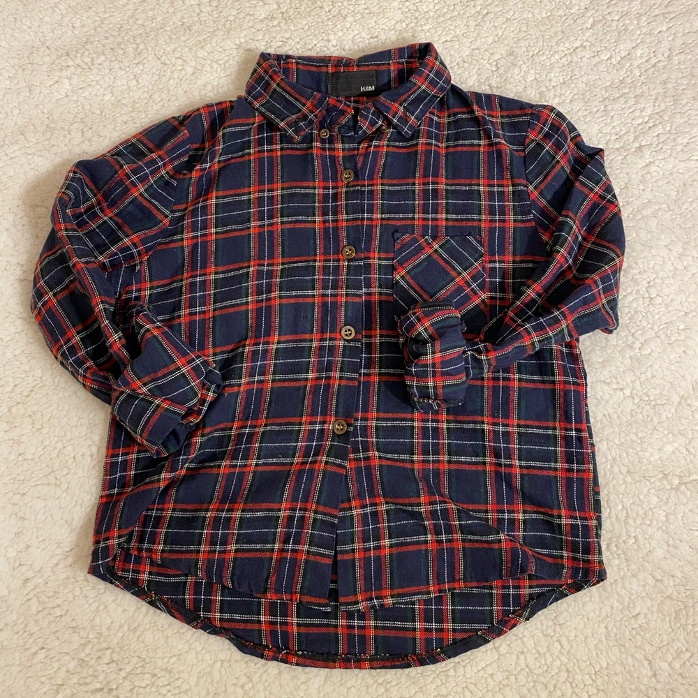 H&M Flannel Long Sleeve